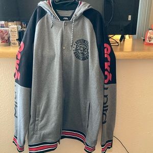 Ecko Men’s Button up Jacket with hood